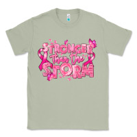 Matcha stronger than the storm breast cancer Classic Tee - RanaPortraitStore