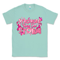 Seafoam stronger than the storm breast cancer Classic Tee - RanaPortraitStore