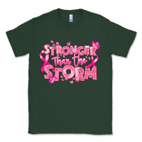Sports Green stronger than the storm breast cancer Classic Tee - RanaPortraitStore