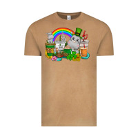 Vintage Camel St. Patrick's Hippopotamus coffee cups Vintage Tee - CowGirlArtShop