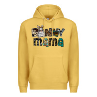 Antique Gold Bunny mama Premium Hoodie - CowhideDigitalArt
