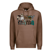 Chestnut Bunny mama Premium Hoodie - CowhideDigitalArt
