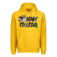 Lemon Bunny mama Premium Hoodie - CowhideDigitalArt