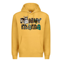 Mustard Bunny mama Premium Hoodie - CowhideDigitalArt