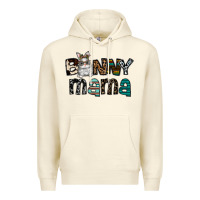 Sandshell Bunny mama Premium Hoodie - CowhideDigitalArt