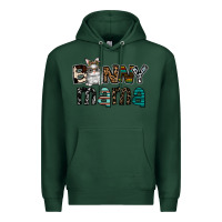 Sports Green Bunny mama Premium Hoodie - CowhideDigitalArt