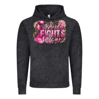 Vintage Black Nobody fights alone Cancer Vintage Hoodie - FaDigitalArtStudio