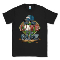 Black for the love of the game baseball Classic Tee - HowdyJamesFarm