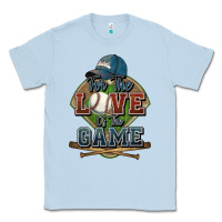 Dusty Blue for the love of the game baseball Classic Tee - HowdyJamesFarm