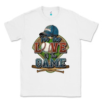 White for the love of the game baseball Classic Tee - HowdyJamesFarm