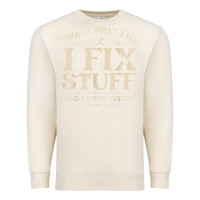 Sandshell that's what i do i fix stuff and i know things funny saying t shirt Premium Sweatshirt - maiPhamDesign