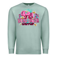 Seafoam breast cancer warrior Premium Sweatshirt - AdoDesignShop