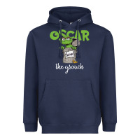 Navy oscar the grouch Heavyweight Hoodie - maiPhamDesign