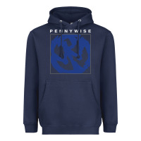 Navy horror pennywise movie Heavyweight Hoodie - maiPhamDesign