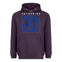 Plum horror pennywise movie Heavyweight Hoodie - maiPhamDesign