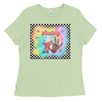 Matcha anxiety on tumbler Ladies Tee - TumblerDesignByShophia