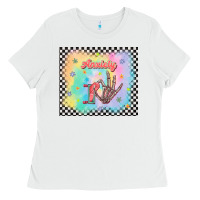 White anxiety on tumbler Ladies Tee - TumblerDesignByShophia
