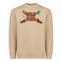 Mushroom wild one with gemstone and sunflower Heavyweight Sweatshirt - Artiststas