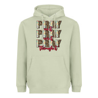 Matcha pray on it pray over it pray through it Heavyweight Hoodie - AdoDesignShop