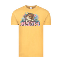 Vintage Mustard Easter Bunny Mama  mother's day Vintage Tee - HowdyJamesFarm