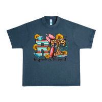 Midnight Navy respiratory therapist western Urban Heavy Tee - OliviaCreatesArt