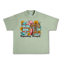 Oil Green respiratory therapist western Urban Heavy Tee - OliviaCreatesArt