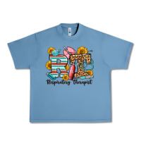 Pebble Blue respiratory therapist western Urban Heavy Tee - OliviaCreatesArt