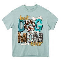 Arona Best Dog Mom Ever Heavy Core Tee - texasbilliewilder