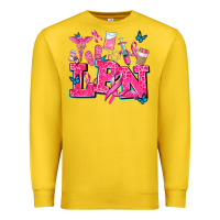 Lemon lpn cancer  nurse with Premium Sweatshirt - AdoDesignShop