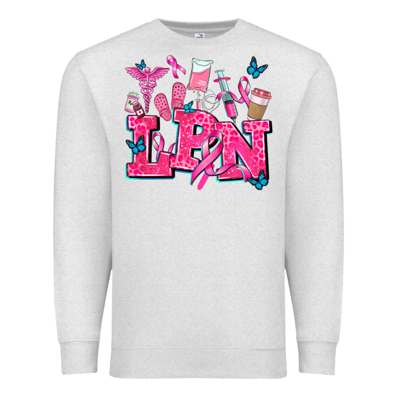 Lpn Cancer  Nurse With Premium Sweatshirt by AdoDesignShop | Teevron