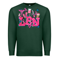 Sports Green lpn cancer  nurse with Premium Sweatshirt - AdoDesignShop