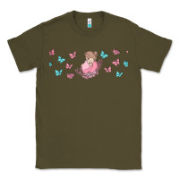 Army Green butterflies and mom Classic Tee - TumblerDesignByShophia