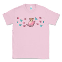 Bubblegum Pink butterflies and mom Classic Tee - TumblerDesignByShophia