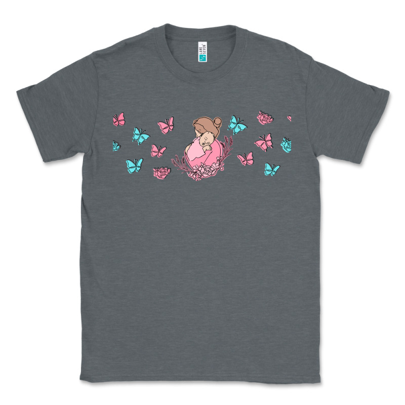 Butterflies And Mom Classic Tee by TumblerDesignByShophia | Teevron