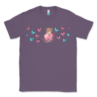 Lavender butterflies and mom Classic Tee - TumblerDesignByShophia