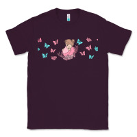 Plum butterflies and mom Classic Tee - TumblerDesignByShophia
