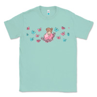 Seafoam butterflies and mom Classic Tee - TumblerDesignByShophia