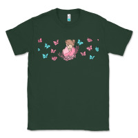 Sports Green butterflies and mom Classic Tee - TumblerDesignByShophia