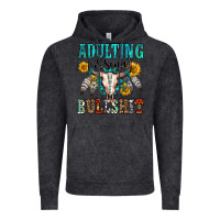 Vintage Black adulting is some bullshit Vintage Hoodie - OliviaCreatesArt
