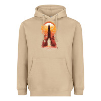 Mushroom Retro Animation  Novel Art Characters Poster Heavyweight Hoodie - maiPhamDesign