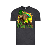 Vintage Black St. Patrick's Day mear bear Vintage Tee - HowdyJamesFarm