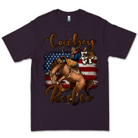 Plum cowboy up rodeo bucking bronco Premium Tee - Jasminsmagicworld
