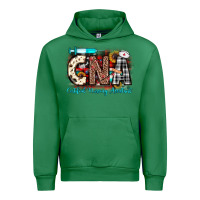 Emerald Christmas cna certified nursing assistant Urban Hoodie - JahusDesignShop