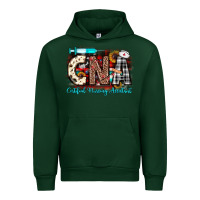 Forest Green Christmas cna certified nursing assistant Urban Hoodie - JahusDesignShop