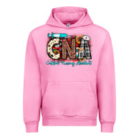 Fuchsia Pink Christmas cna certified nursing assistant Urban Hoodie - JahusDesignShop
