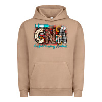 Pigment Burro Christmas cna certified nursing assistant Urban Hoodie - JahusDesignShop