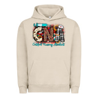 Pigment French Oak Christmas cna certified nursing assistant Urban Hoodie - JahusDesignShop