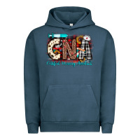 Pigment Midnight Navy Christmas cna certified nursing assistant Urban Hoodie - JahusDesignShop