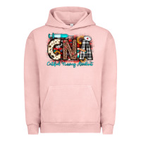Pigment Salmon Christmas cna certified nursing assistant Urban Hoodie - JahusDesignShop