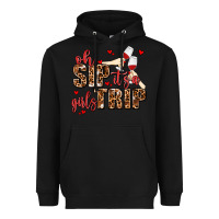 Black oh sip its a girls trip Heavyweight Hoodie - AdoDesignShop